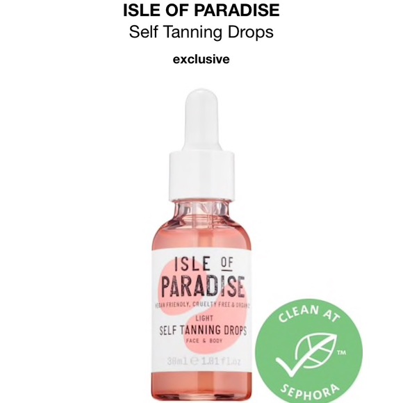 Sephora Other - Isle of paradise self tanning drops